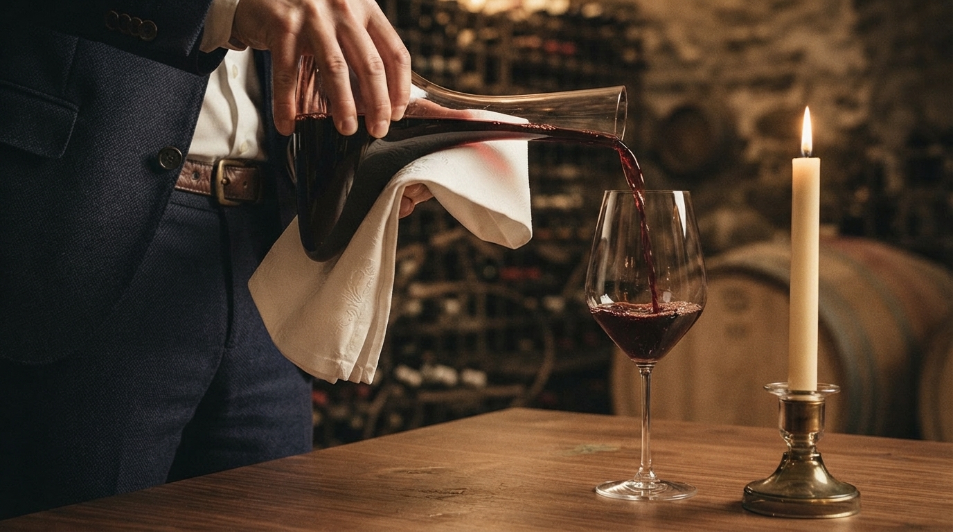 Editorial illustration for From Pack Animals to Fine Dining: How the Sommelier Role Evolved Over Centuries