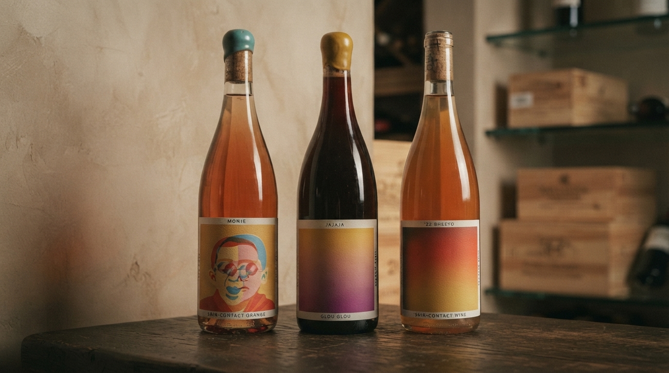 Editorial illustration for Understanding Natural Wine Production: Techniques and Flavor Impacts