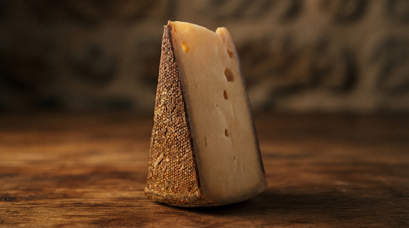 Editorial illustration for Why Brie Is Creamy and Swiss Has Holes: The Microbes Behind Every Cheese